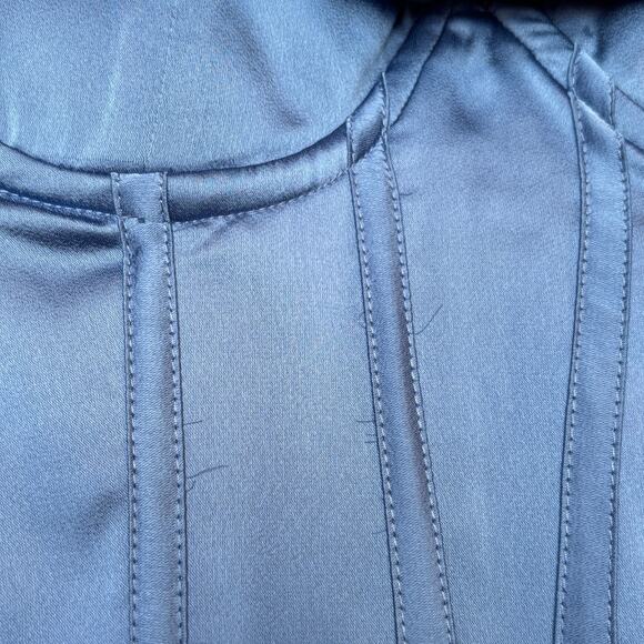 ASTR the Label REVOLVE Cannes Dress in Denim Blue Women's Small - Picture 10 of 13